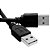 Cabo Usb 2.0 Macho Blindado  1.80 Metros RoxTblack - Imagem 2