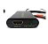 RABICHO CONVERSOR VGA PARA HDMI COM AUDIO P2 E USB ( VGA X HDMI COM AUDIO ) - Imagem 2