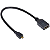 Adaptador Hdmi Femea X Micro Hdmi 30cm - Imagem 1
