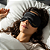 Máscara para Dormir de Cetim Preto Aromá – Momento de Relaxar - Imagem 4