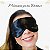 Máscara para Dormir de Cetim Preto Aromá – Momento de Relaxar - Imagem 3