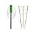 Estacas de Metal Revestidas FLOWER STAKE 3-Níveis para Sustentação de Plantas opção de 60cm e 90cm - Imagem 1