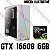 PC Gamer AMD Ryzen 7 5700G, 16GB DDR4, SSD NVME 500GB, GPU GEFORCE GTX 1660 SUPER 6GB - Imagem 1