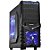 Gabinete ATX Gamer PCYES Wolf Grade Lateral C/ Fan 200MM LED Azul e USB 3.0 - Imagem 1