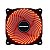 Cooler Fan 12CM P/ Gabinete Mymax Storm 2 LED Vermelho MYC/FC-12025-33/RD - Imagem 1