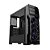 Gabinete ATX Gamer C3 TECH MT-G650BK C/ 3 USB Frontais, Tampa de Acrílico e 2 Coolers LED AZUL - Imagem 3