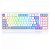 Teclado Gamer Mecânico Redragon Gloria Pro, RGB, Wireless, Bluetooth, Switch Bumblebee, ABNT2, 98%, Branco E Azul, K664WBP-RGB-PRO (PT-BUMBLEBEE) - Imagem 1