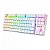 Teclado Mecânico Gamer Redragon Kumara Pro RGB Switch Marrom Branco - K552RGB-BRS-W - Imagem 5