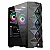Gabinete Gamer Draxen Ithnan, Mid Tower, ARGB, Vidro Temperado - Preto S/Fan - Imagem 1