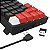 TECLADO MECANICO GAMER REDRAGON CASTOR PRO SEM FIO RGB PRETO E VERMELHO SWITCH MARROM - Imagem 6