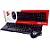 Kit perifericos teclado + mouse USB office preto kc-500 - Imagem 2