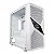 Gabinete Gamer ONE POWER Fractal, Mid Tower, M-ATX, Lateral em Vidro Temperado, Branco - CC-201W - Imagem 1