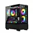 Gabinete Gamer Mymax kyrios Mid tower com 3 Fans RGB Lateral e Frontal em Vidro - MCA-K40-BK - Imagem 1
