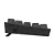 Teclado Mecânico Gamer Redragon Fizz Pro RGB, SEM FIO Preto, Switch Brown, Layout 60%, ABNT2 - K616-RGB-B (PT-BROWN) - Imagem 2