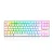 TECLADO MECÂNICO REDRAGON KUMARA PRO RGB WIRELESS E BLUETOOTH BRANCO SWITCH BLUE - Imagem 2