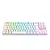 TECLADO MECÂNICO REDRAGON KUMARA PRO RGB WIRELESS E BLUETOOTH BRANCO SWITCH BLUE - Imagem 1