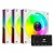 KIT FAN CONTROLADORA BRANCO RGB 6 UNI F9-L320RGB C3TEC - Imagem 1