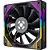 Kit Cooler Gamer Gabinete Fortrek Frosty Argb 120mm C/3 Fans LED PRETO - Imagem 3