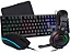 Kit Teclado + Mouse + Mousepad + Headset Kalkan Odin 4x1 - Imagem 1
