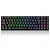 TECLADO MECANICO GAMER ZED PRO  RGB PRETO SWITCH MARROM - Imagem 1