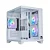 Gabinete Bluecase Gamer Soul PRO BG-052, Frontal e Lateral em Vidro Temperado, 3 Fans 120mm ARGB, Mid Tower Branco - Imagem 1