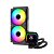 Water Cooler Round5 Boreah Preto Argb Display Lcd 240mm - R5-WC-BOREAH-240B-2234 - Imagem 2