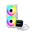 Water Cooler Round5 Eurus Branco Argb 240mm - R5-WC-EURUS-240W-2231 - Imagem 2