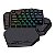 Teclado Mecanico Gamer Redragon Ditix One-Handed, RGB, Switch Azul, Preto, K601-RGB - Imagem 2