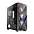 Gabinete Gamer Antec DF800 FLUX, Mid Tower, ATX, Lateral em Vidro Temperado, 3 Coolers Fans ARGB, Preto - DF800 - Imagem 1