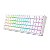Teclado Mecanico Gamer Redragon Pollux, RGB, Switch Brown, Branco, K628-RGB-W-PT-BROWN - Imagem 2
