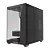 GABINETE GAMER ROUND5 ASUKA BLACK (ATX / CUBO / FRONTAL VIDRO / SEM FAN) - Imagem 4