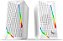 CAIXA DE SOM GAMER WALTZ RGB BRANCO GS510W - Imagem 1