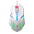 Combo Gamer 4 em 1 Bluecase Play, Rainbow, ABNT2, 2400DPI, Drivers 40mm, USB, Branco, BGHPKM-01WBX - Imagem 4