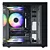 Gabinete Gamer Aquário Life Pro Bg-066 C/ 5 Cooler Fans Preto - Imagem 4