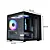 Gabinete Gamer Aquário Life Pro Bg-066 C/ 5 Cooler Fans Preto - Imagem 2