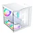 Gabinete Gamer Aquário Life Pro Bg-066 C/ 5 Cooler Fans branco - Imagem 3