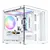 Gabinete Gamer Aquário Life Pro Bg-066 C/ 5 Cooler Fans branco - Imagem 1