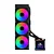 WATER COOLER HYDROSHIFT II LCD-S 360CL GHS2LCDS36CB PRETO - Imagem 1