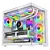 GABINETE GAMER ROUND5 GENOS WHITE (ATX / AQUARIO / FRONTAL VIDRO / SEM FAN) - Imagem 1