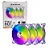 KIT FAN 3 UNIDADES K07 BLUECASE BRANCO - Imagem 1