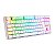 TECLADO MECANICO KUMARA PRO RGB BRANCO SWITCH MARROM S/F - K552RGB-BRS-W (PT-BROWN) - Imagem 1