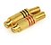 Plug Jack Rca Fêmea 6mm Dourado - Imagem 2