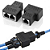 Adaptador Duplicador de Porta RJ45 com 3 Entradas Fêmeas - Imagem 4