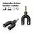 Adaptador P3 Para P2 3.5mm para Smartphones, Notebook e Headset - Imagem 4