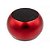 Mini Speaker Caixa de Som Bluetooth LES-M3 VERMELHO LEHMOX - Imagem 1