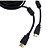 Cabo HDMI 1.4 FullHD 3D 1080P 19 Pinos - 1,8 metro - Imagem 2