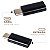 Adaptador USB-C Macho Para Lightning Fêmea - Preto - Imagem 1
