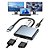 Adaptador Tipo-C 4 em 1 com 2 Portas HDMI, USB-A 3.1 e USB-C PD 100W - Imagem 2