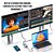 Adaptador Tipo-C 4 em 1 com 2 Portas HDMI, USB-A 3.1 e USB-C PD 100W - Imagem 4