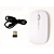 Mouse Luminoso Sem Fio E1200 HMaston - Branco - Imagem 3